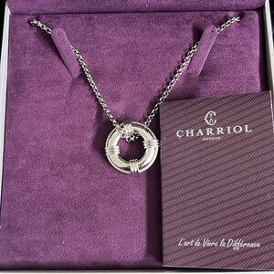 Charriol Stainless Steel life preserver necklace